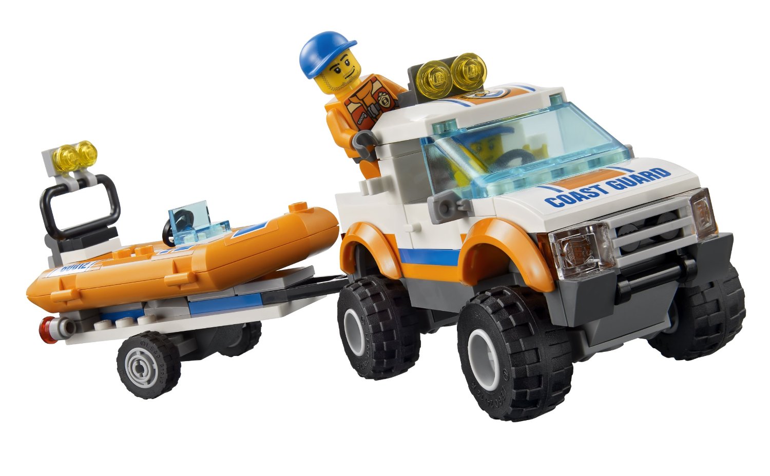 Đồ chơi LEGO CITY 60012 Xe Chở Canô 3